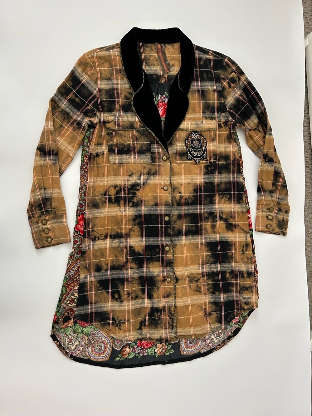 Aratta House of Romanov Blazer Duster Shirt Dress Plaid
Flannel
Velvet
Art
Coat
